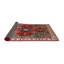Tapis rouge / ivoire / bleu-1546693993