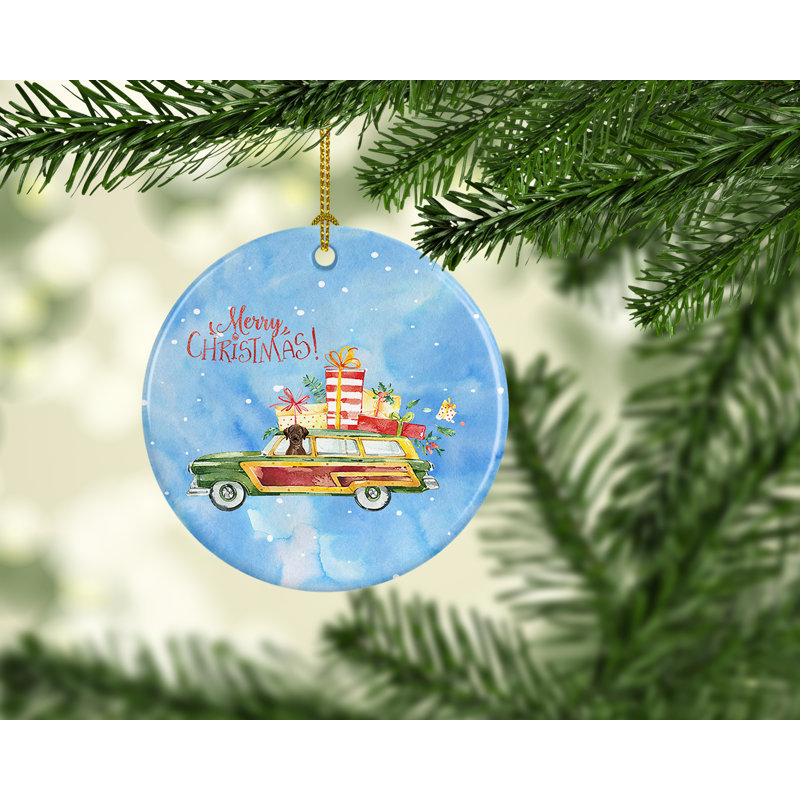 Ornement suspendu Merry Christmas
