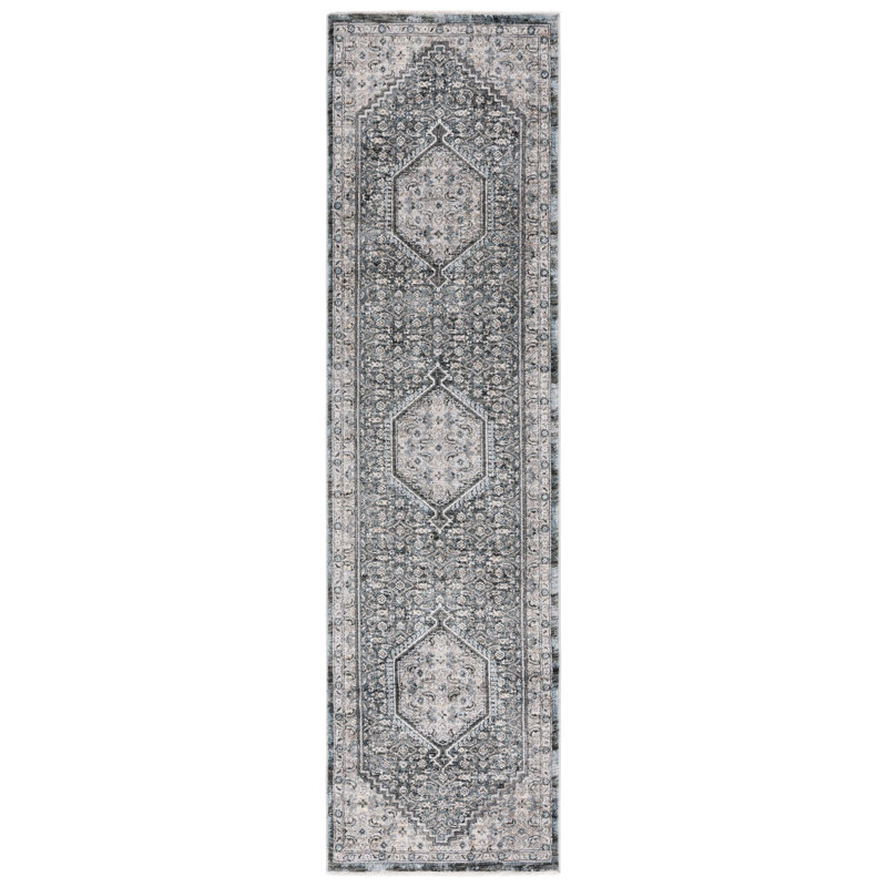 Tapis oriental Allegonde Performance, Tapis de couloir 2 pi 2 po x 8 pi