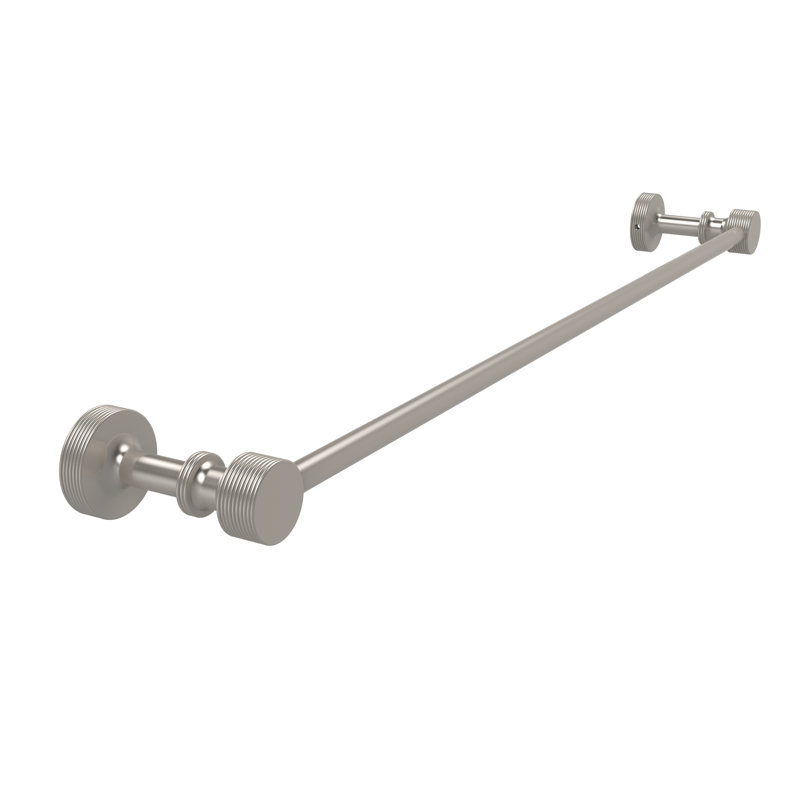 Barre à serviettes murale Gober, Nickel satiné, 36"
