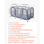 VEVOR Fabric and Plastic Box
