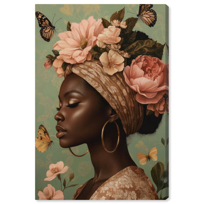 «Dream Butterfly Passion», art floral chic par 