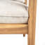 Chaise longue d'extérieur en bois d'acacia Terassi, ensemble de 2