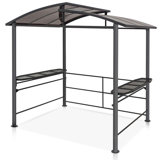 8 Ft. W x 5 Ft. D Steel Grill Gazebo