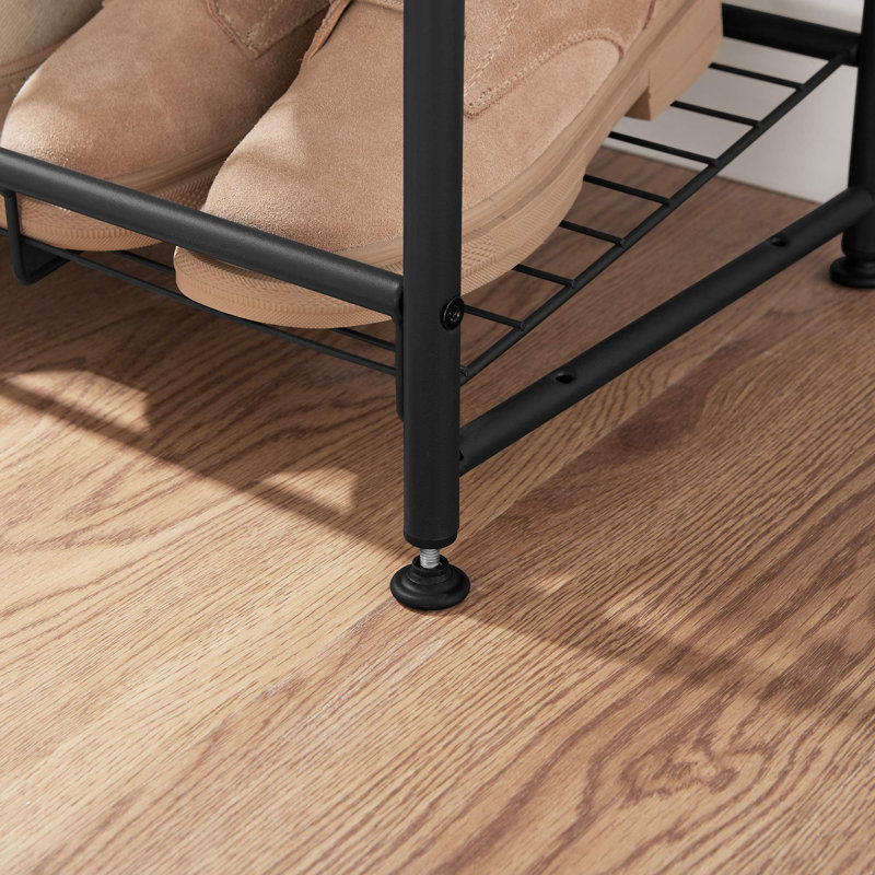 Rushworth 12 Pair Shoe Rack