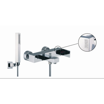 Brick Chic Wall Tub Spout with Diverter