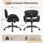 Chaise de bureau pivotante en chenille moderne pour bureau à domicile, coiffeuse et bureau-605231610
