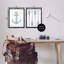 «Simple Lines Nautical Anchor Oars», ensemble de 2 toiles flottantes encadrées par Jetty Home, LLC-1335070873-1335070878
