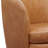 Azurdee Top Grain Genuine Italian Leather Swivel Barrel Chair (Set of 2)-107150428