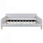 Upholstered Daybed with 4 Support Legs-136747438-136747439