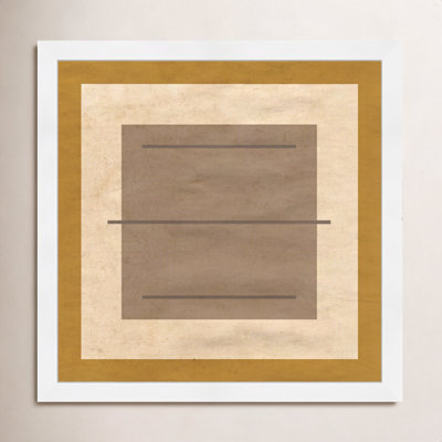 Amarillo Alberto Print by Oliver Gal