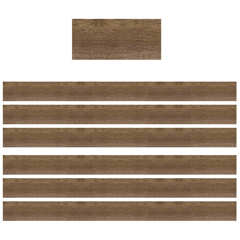 Bordure droite en bois pour salle de classe
