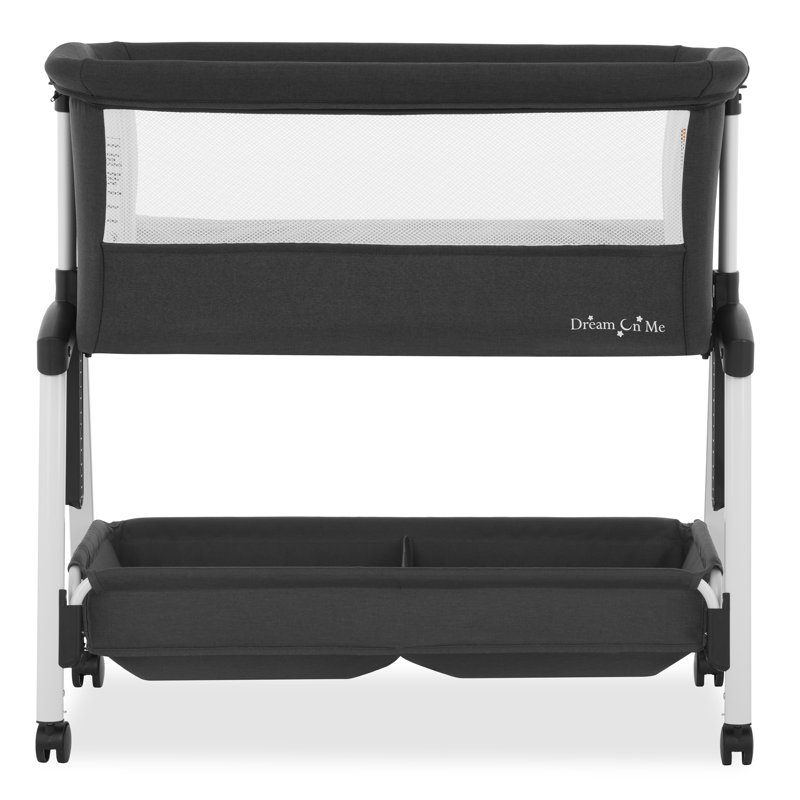  Calypso Portable Bassinet With Wheels, Black