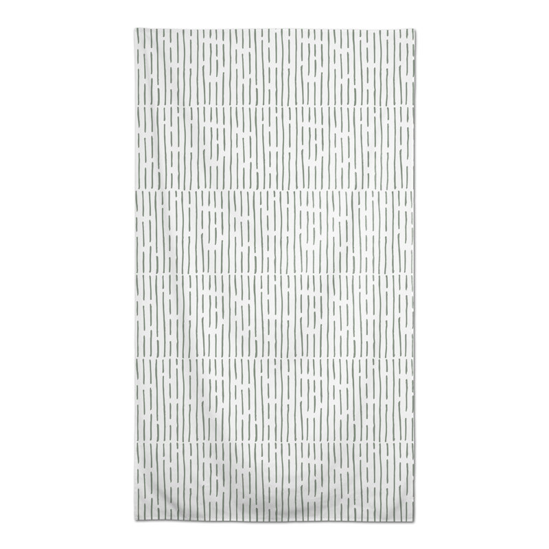 Nappe Abstract, Vert