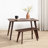 Hawley 35.5" Solid Red Oak Wood Bench-792776065-792776067