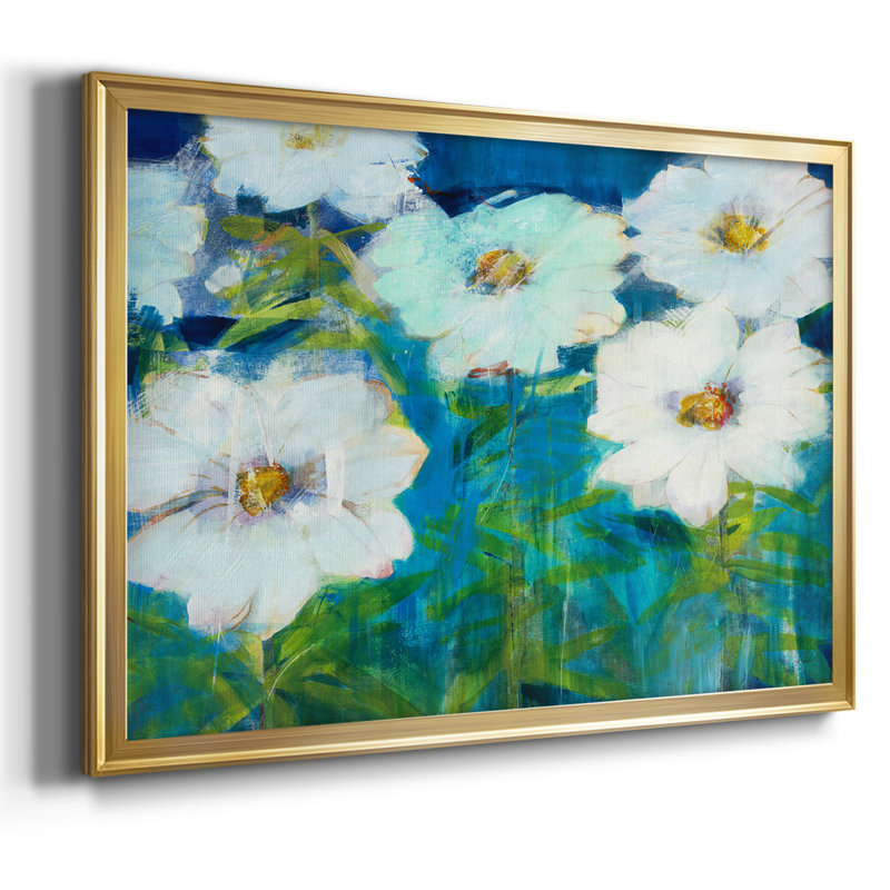 Field Field, reproduction d'art sur toile, Or, H 26 po x l 38 po x P 1,5 po