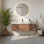 Meuble-lavabo 48 po avec tiroirs et lavabo