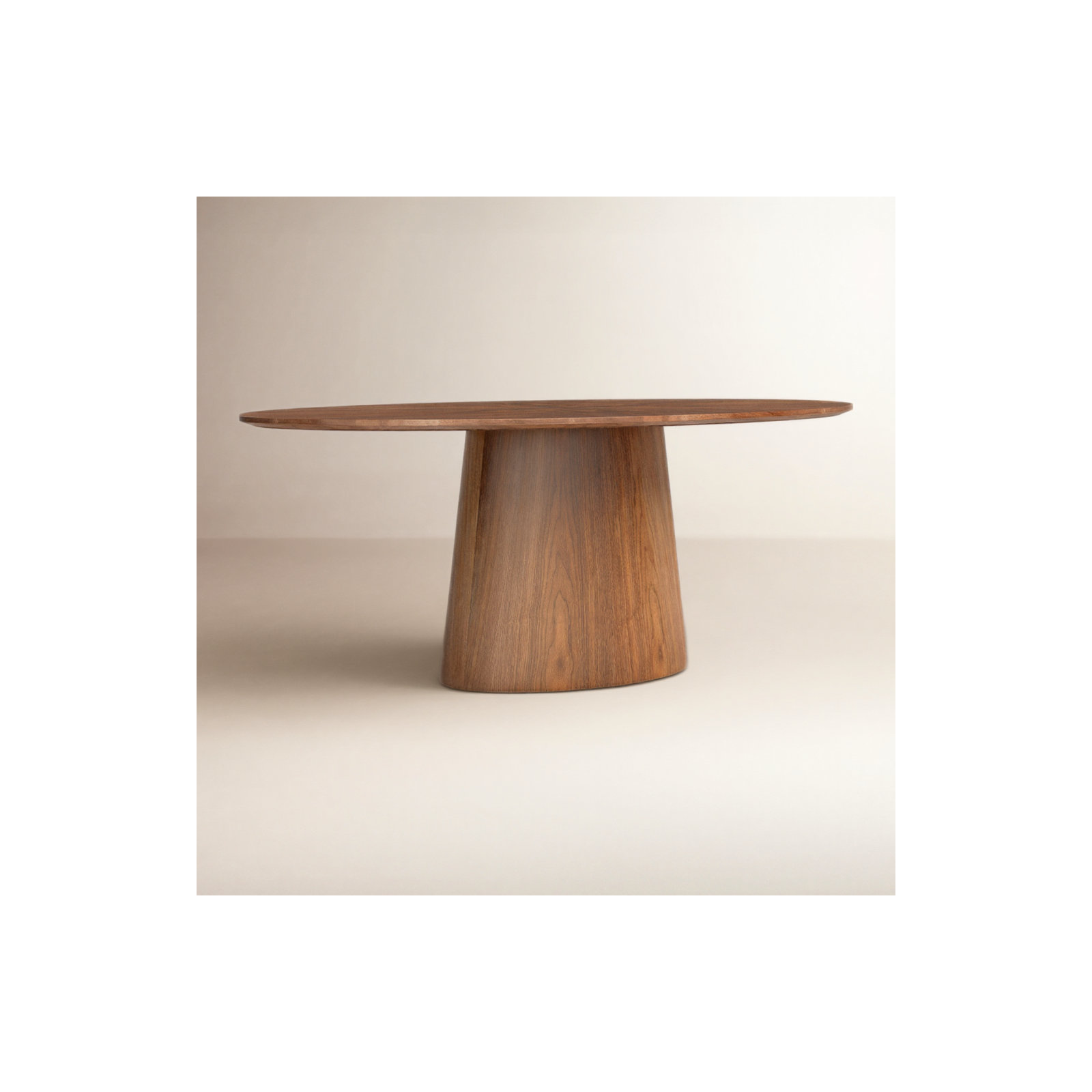 Adara 78.5" Oval Dining Table, American Walnut