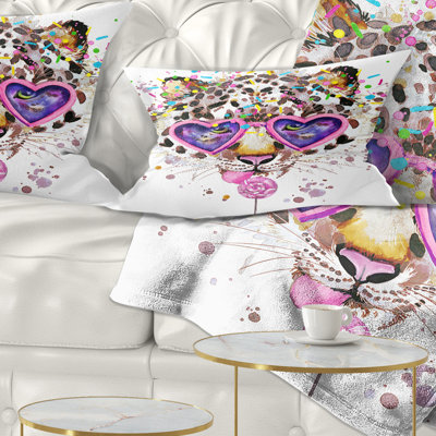 Coussin lombaire en moelle d’animaux leopard