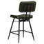 Chaise de comptoir rembourrée Senko-1008856618