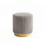 Tabouret d'appoint rond en acier inoxydable-293087629