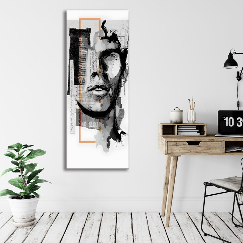 Stunning Decorative Canvas Painting, 11.8 x 31.5 inches | 50% Cotton / 50% Polyester, Digital Printing | Wooden Frame: 0.8 x 1.2 inches | Perfect for Home Decor, Living Room, or Office, Vibrant Colors & Modern Design