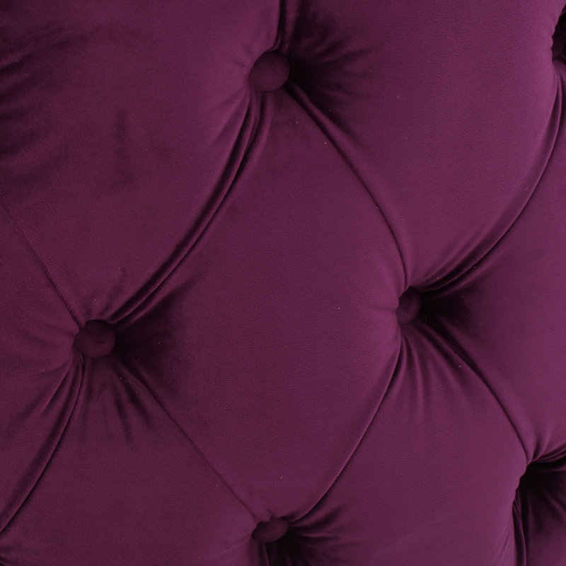 Koehn 29.5" Wide Tufted Round Cocktail Ottoman Plush Comfort Versatile Design Durable Build Stylish Aesthetics