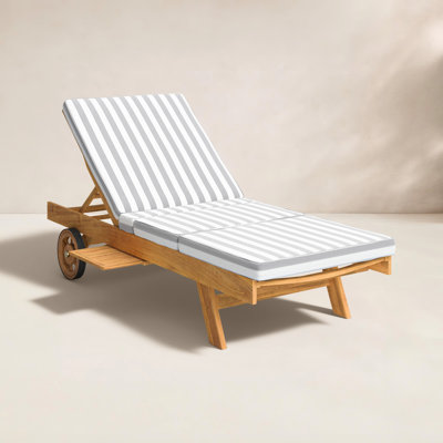 Outdoor Chaise Lounge by Laurel Foundry Modern Farmhouse