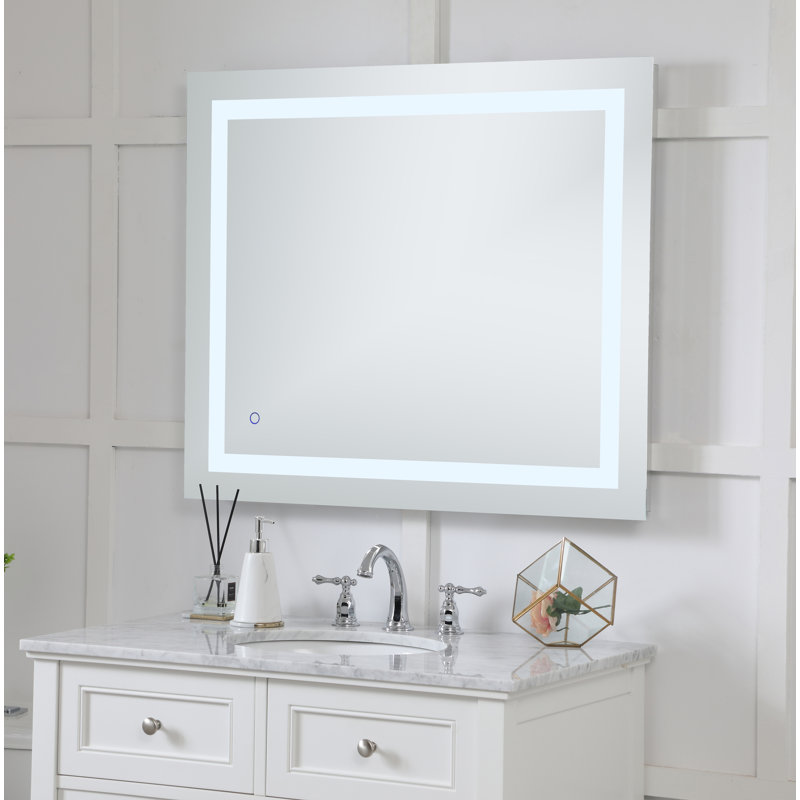 Scoles Flat Wall Mirror, 40" x 30"