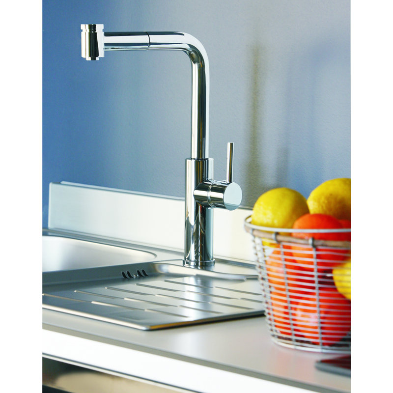 Maestro Bath Pull Out Kitchen Faucet, Brushed Nickel