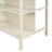 Topmax Solid Wood Rustic 45" Stationary Kitchen Island(No Include Stool)