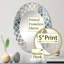 Opanak - Miroir mural moderne ovale-1858526883