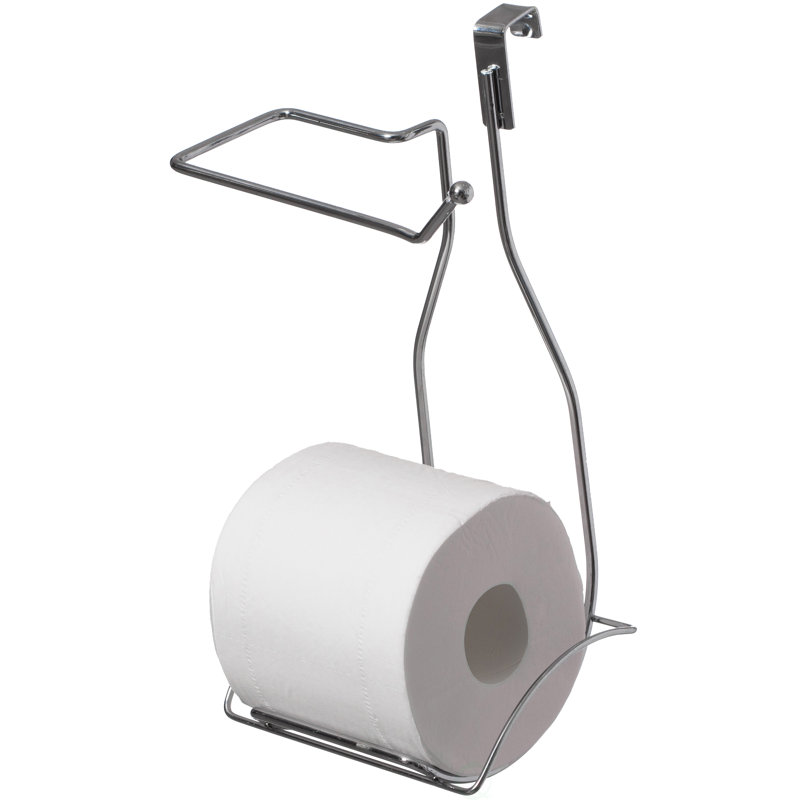 Porte-papier hygiénique au-dessus du réservoir