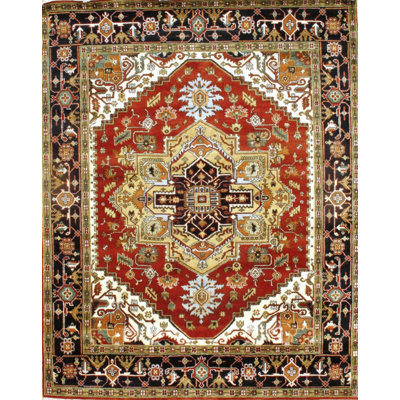 Wool and Cotton Oriental Indoor Rug