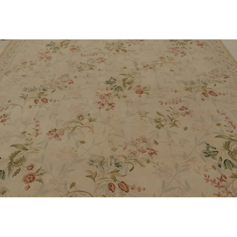 One-of-a-Kind Rectangle 8'10" X 11'8" Hand Knotted Area Rug