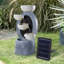 Roneika Outdoor Weather Resistant Cascade Fountain