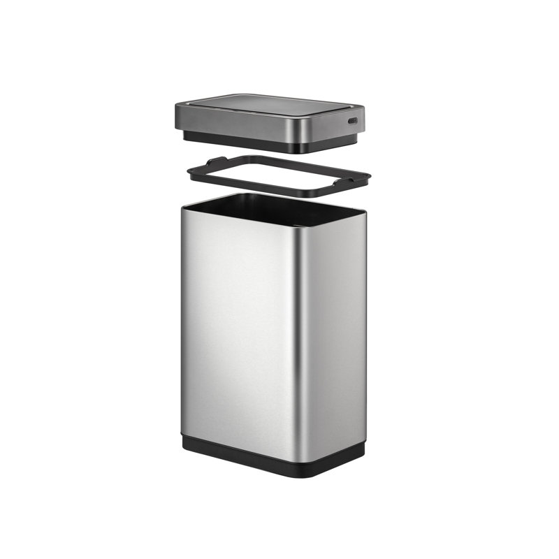 Mirage Steel Motion Sensor Kitchen Trash Can - 45L