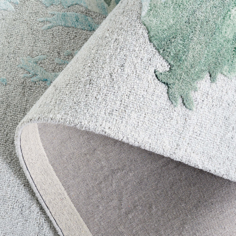 Jazzlin Hand Tufted Performance Abstract Rug, Rectangle 5' x 8'