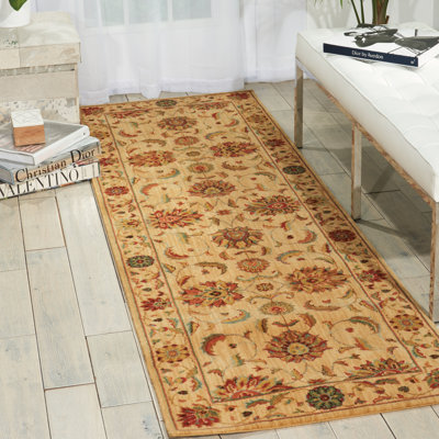 Bardwell Oriental Wool Area Rug