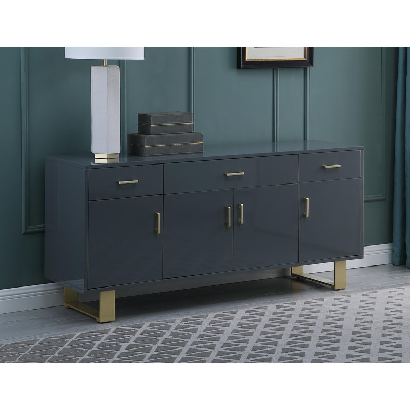 Buffet 68 po, Gris