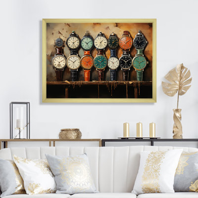 Vintage Watches Timekeeping 1 - Watches Wall Art