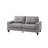 Vegas Faux Leather Square Arm Sofa-22598855