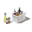Ensemble de 2 paniers fourre-tout en plastique Like-it-895868549-895868548