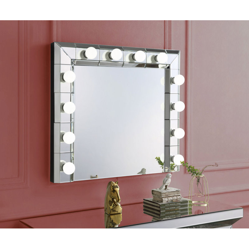 Mirrored Accent Mirror (Assembled)