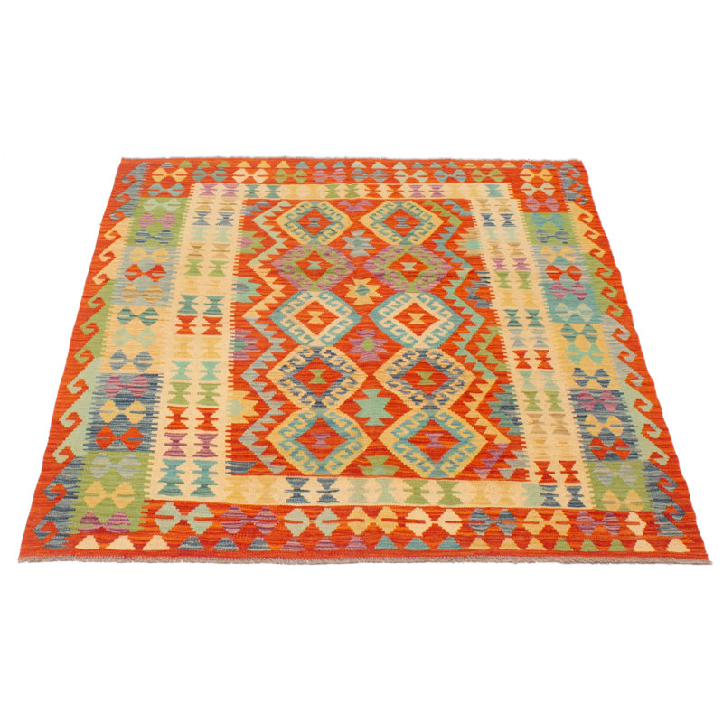 Tapis unique rouge de 5 pi 1 po x 6 pi 6 po Axaa