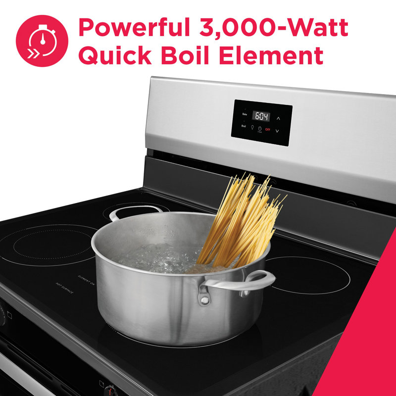 30" Electric Range with Quick Boil Element