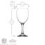 LAV Glass All Purpose Wine Glass Stemware-124303590