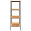 Luxullian 80cm W Steel Shelving Unit-1036072045