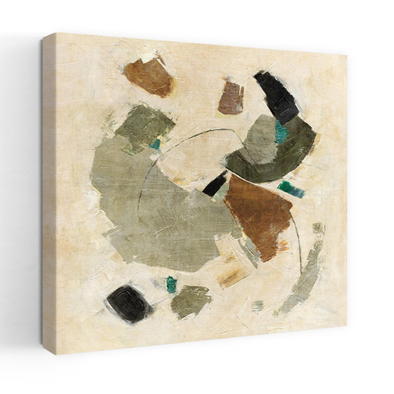 Truffes, art minimaliste abstrait, H 18 po x l 18 po