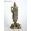 Superfine seigneur Tirupati Balaji Idol avec Garuda en bas Venkateshvara Statue en laiton plusieurs tailles laiton doré Home Temple Decor cadeau DDL510